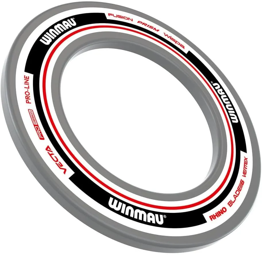Winmau Dart Board Surround Ring - Advance Black, Red, White and Green Dartboard Surrounds - Backboard Wall Protector