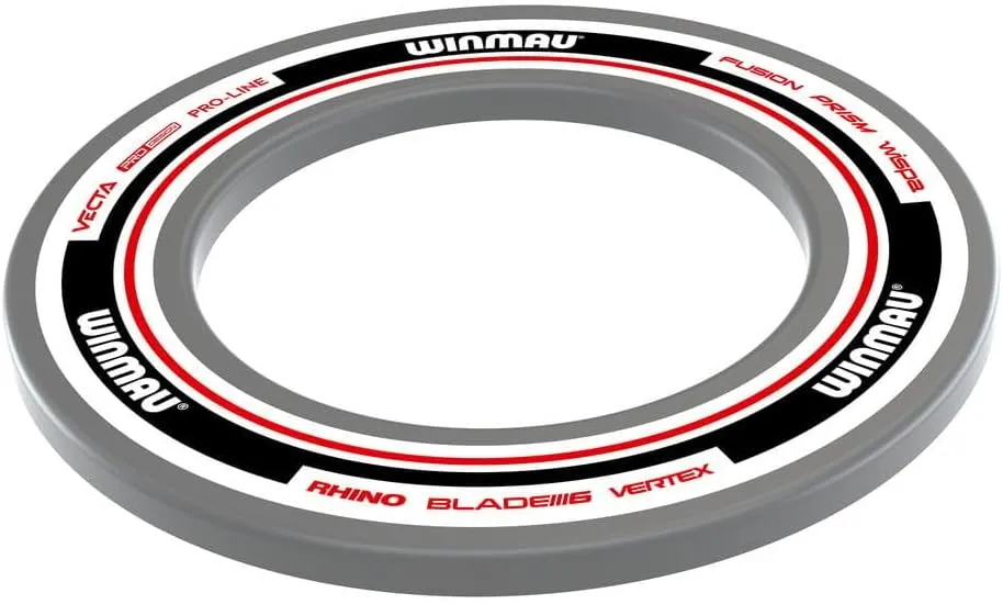 Winmau Dart Board Surround Ring - Advance Black, Red, White and Green Dartboard Surrounds - Backboard Wall Protector