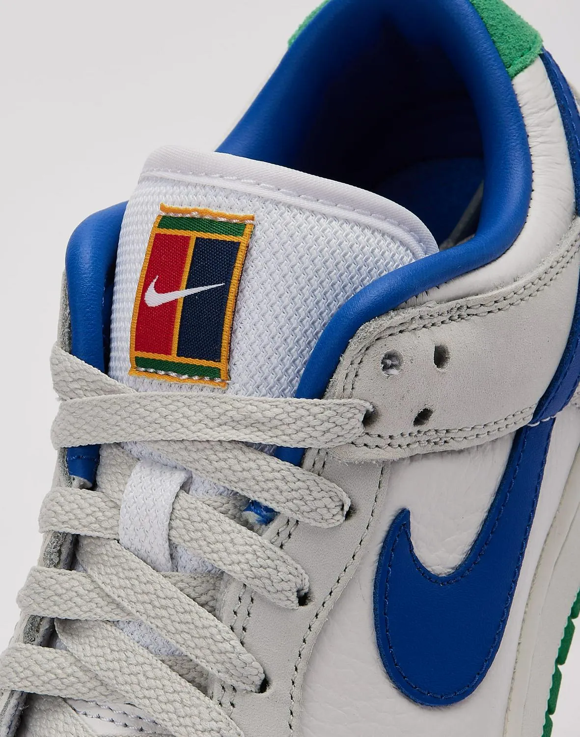 WMNS Nike Dunk Low White Blue Green FB7910-100 Shoe Sneaker Trainer