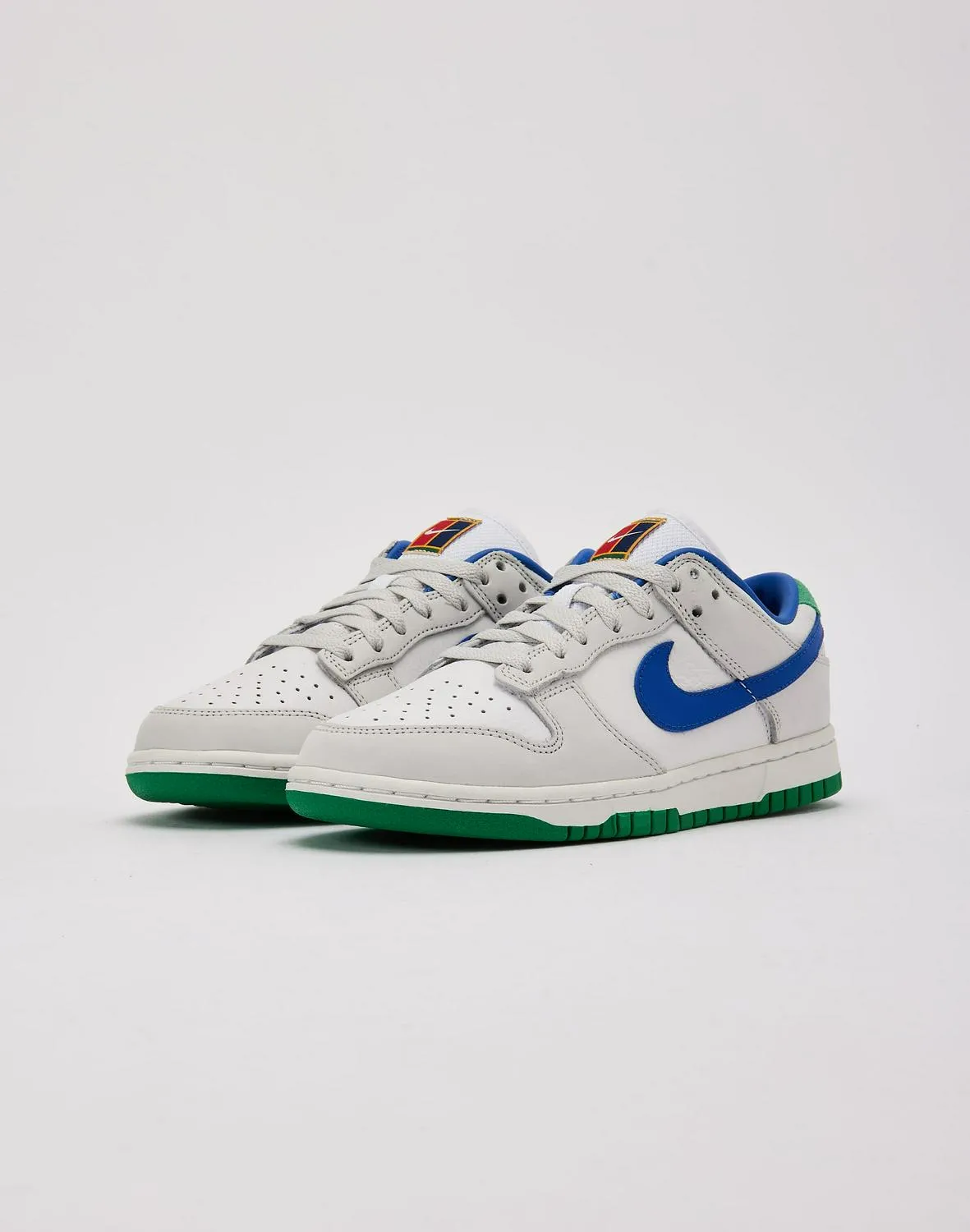 WMNS Nike Dunk Low White Blue Green FB7910-100 Shoe Sneaker Trainer
