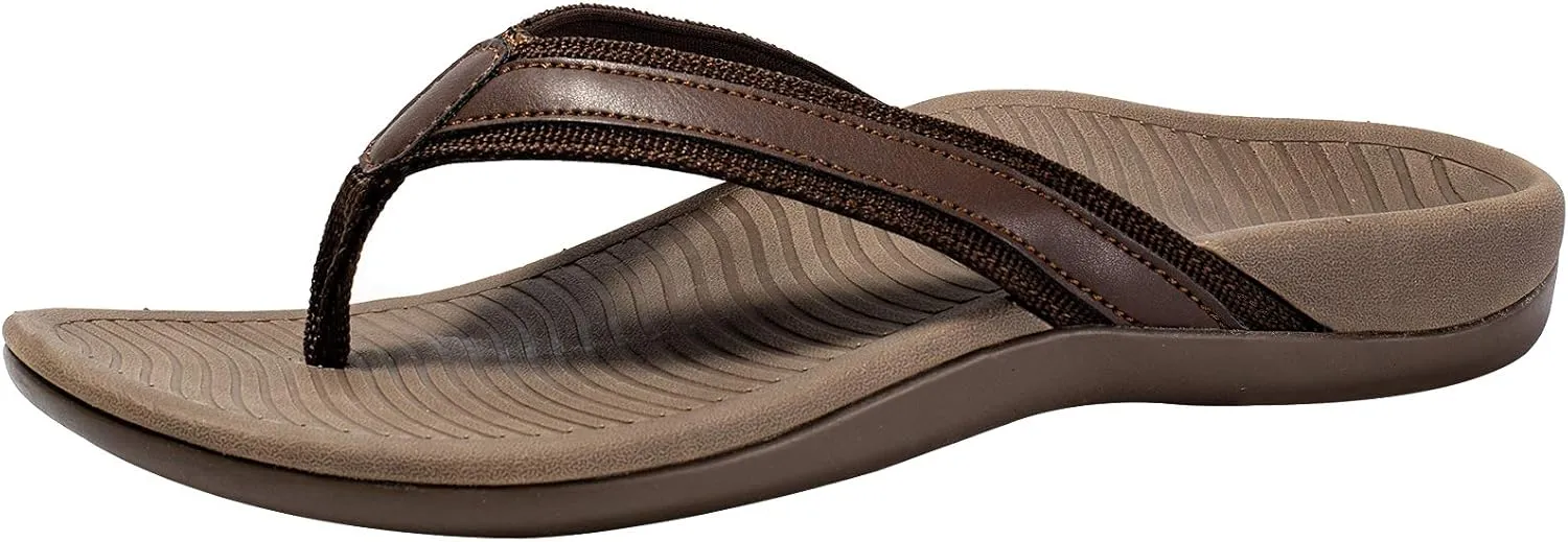 Womans Sandals Flip Flop with Orthotic For Flat Feet Plantar Fasciitis Arch Support Athletic Slide Sandals Relieve Flat Feet, High Arch,