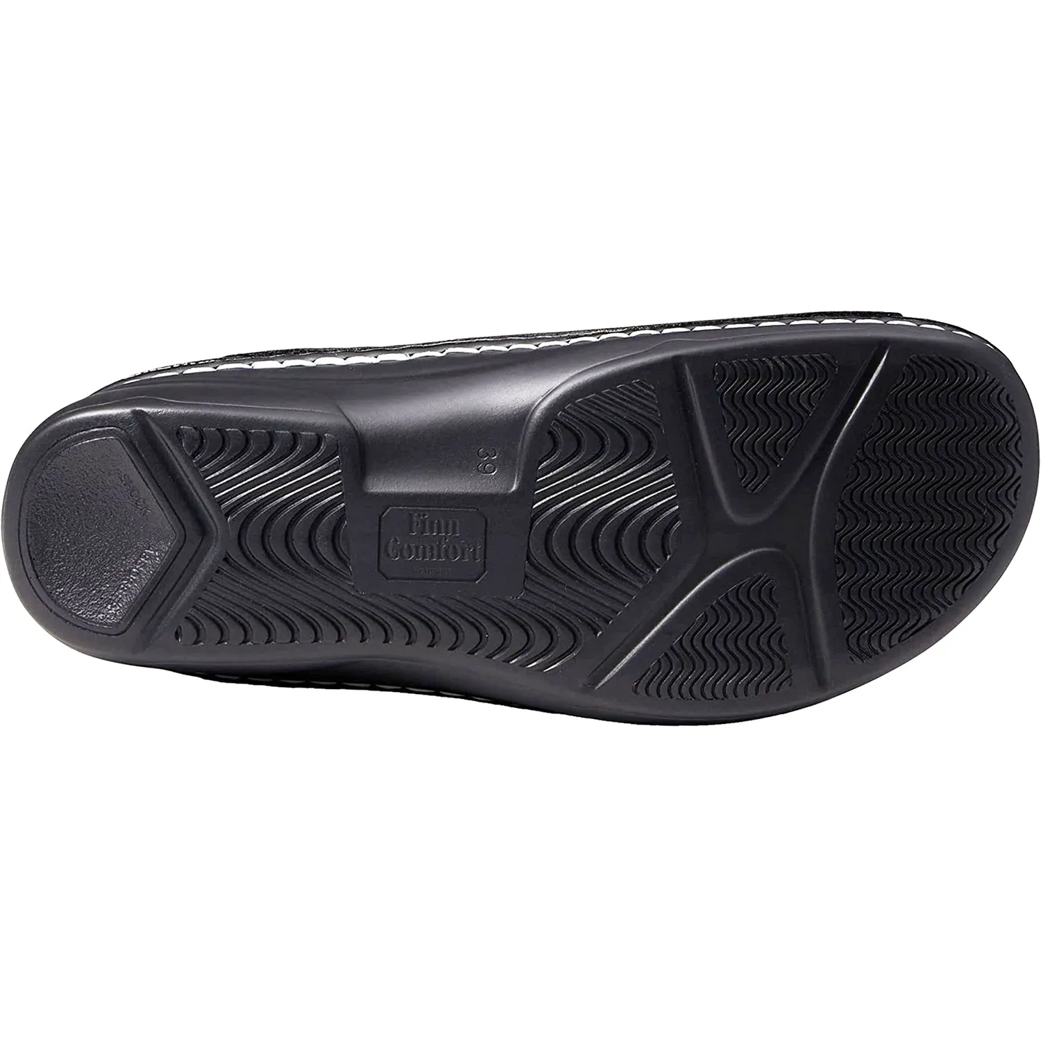 Women's Finn Comfort Moorea Finn Mellow Black Neymar Leather