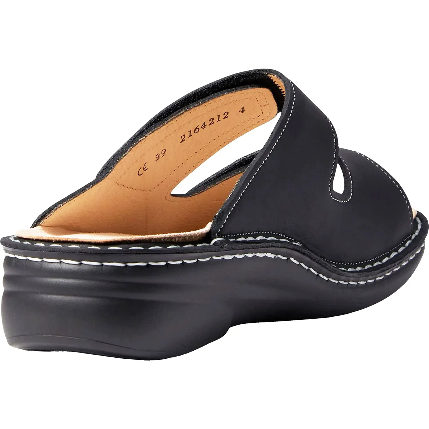 Women's Finn Comfort Moorea Finn Mellow Black Neymar Leather