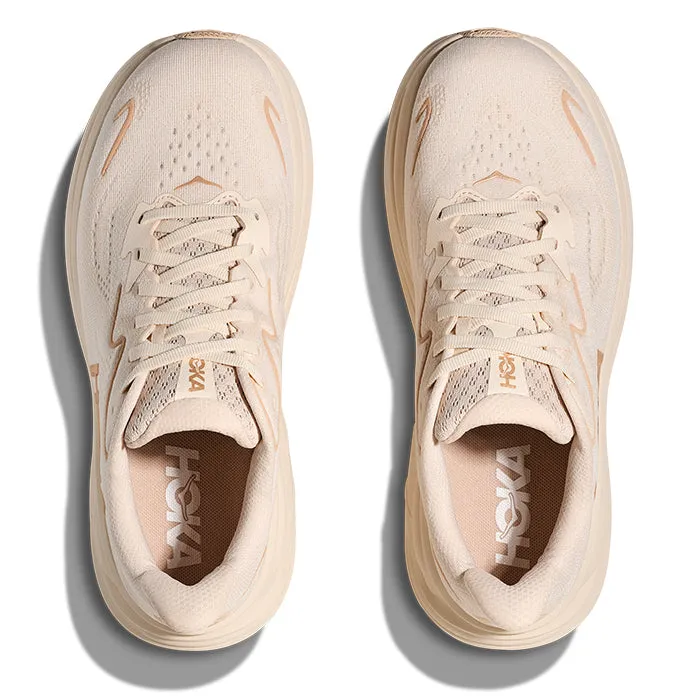 Womens Hoka Clifton 10 in Vanilla/Birch