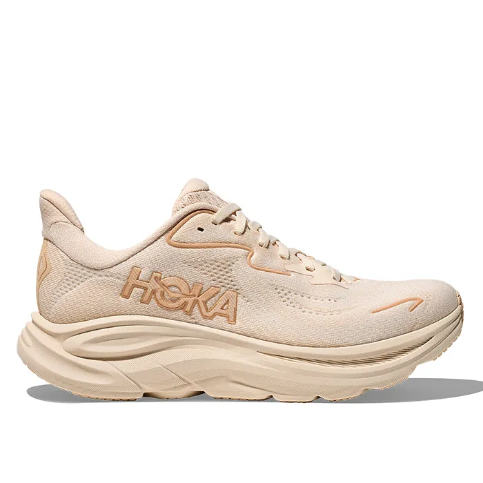 Womens Hoka Clifton 10 in Vanilla/Birch