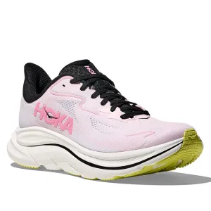 Womens Hoka Clifton 10 Wide in Carnation/Starlight Glow
