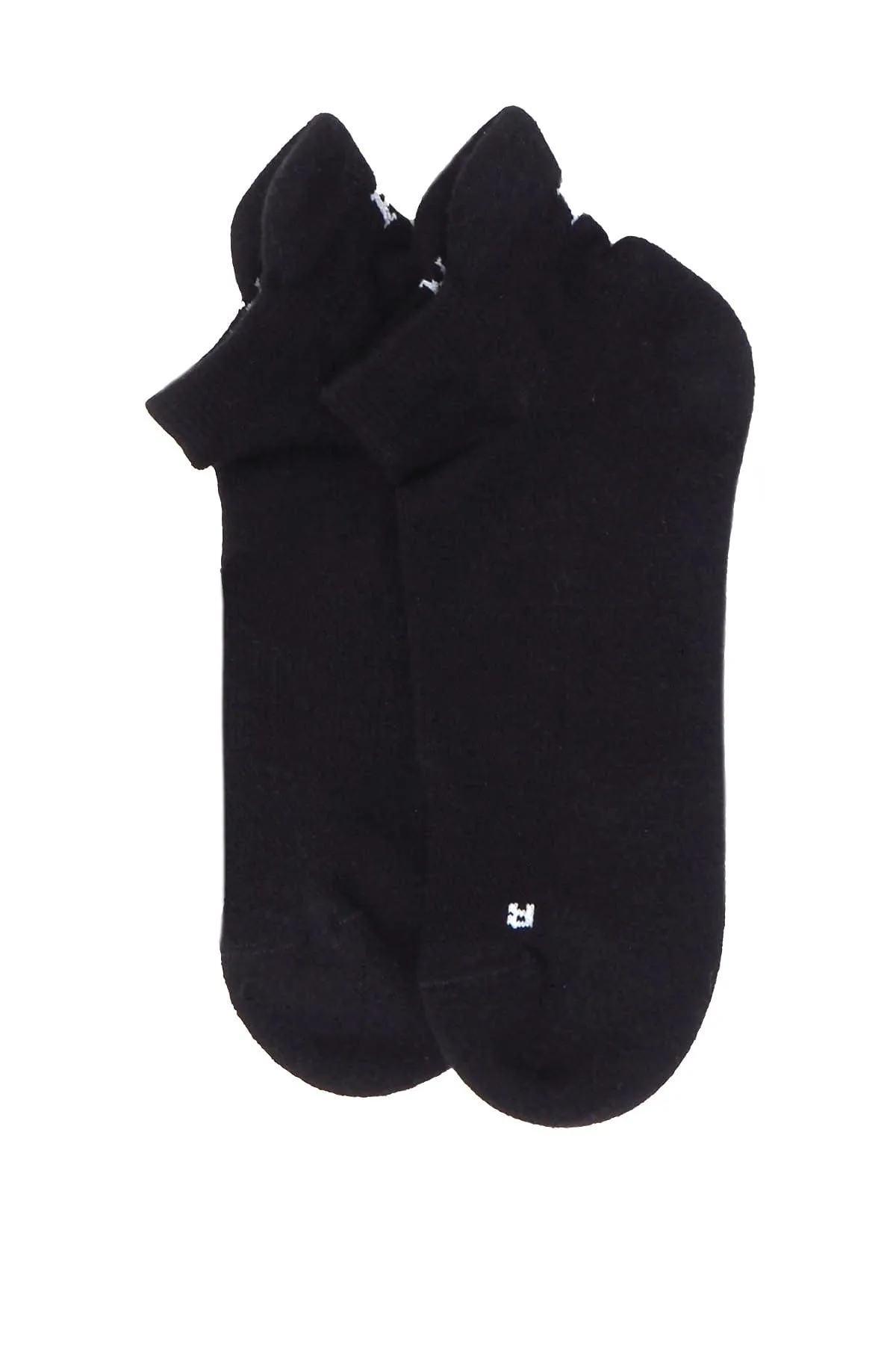 Women's Organic Cotton Sport Trainer Sock Bundle | Black