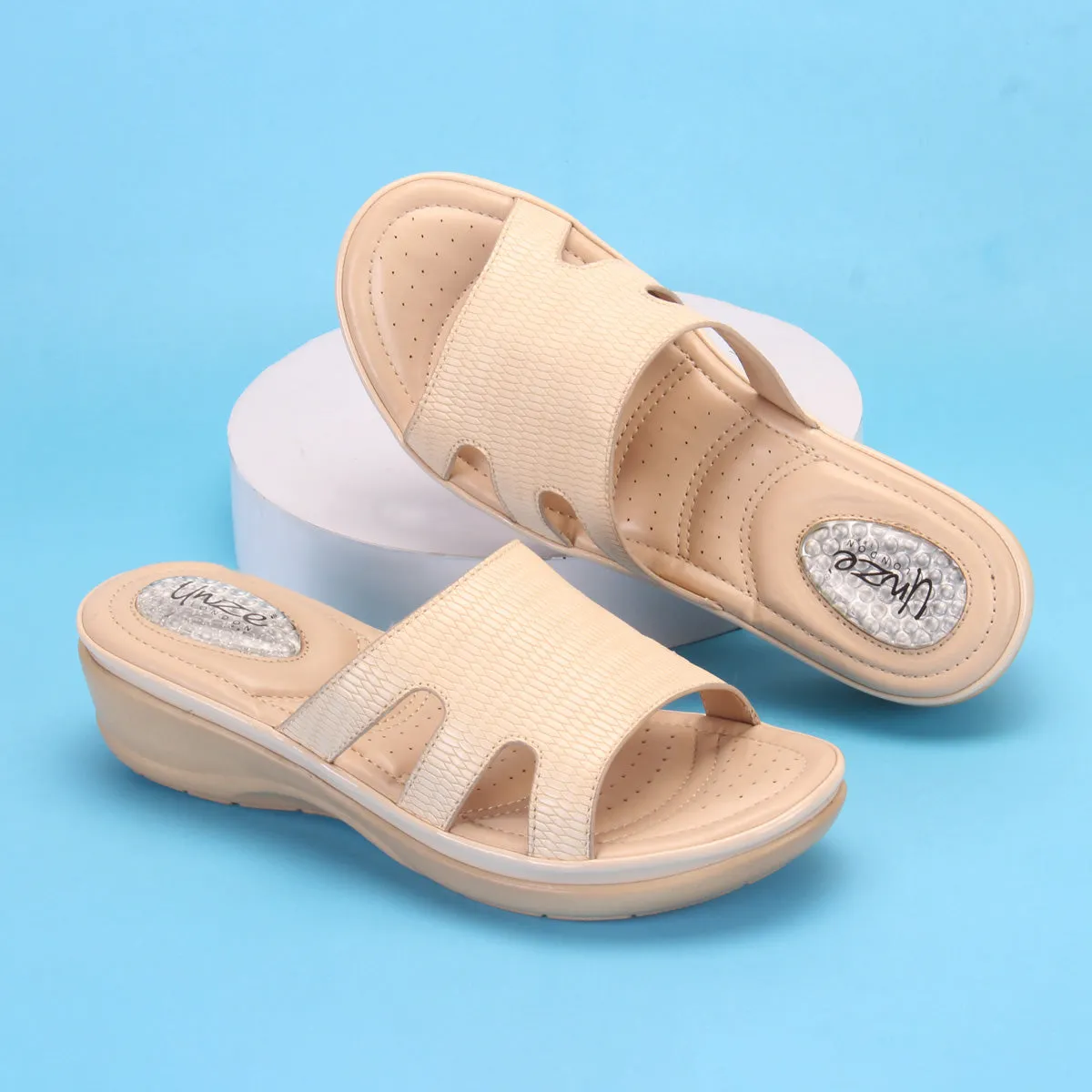 Women's "HUIX" Casual Everyday Wedge Slippers