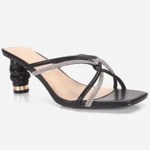 Women's "KESHA" Shimmery Slide in Sandals