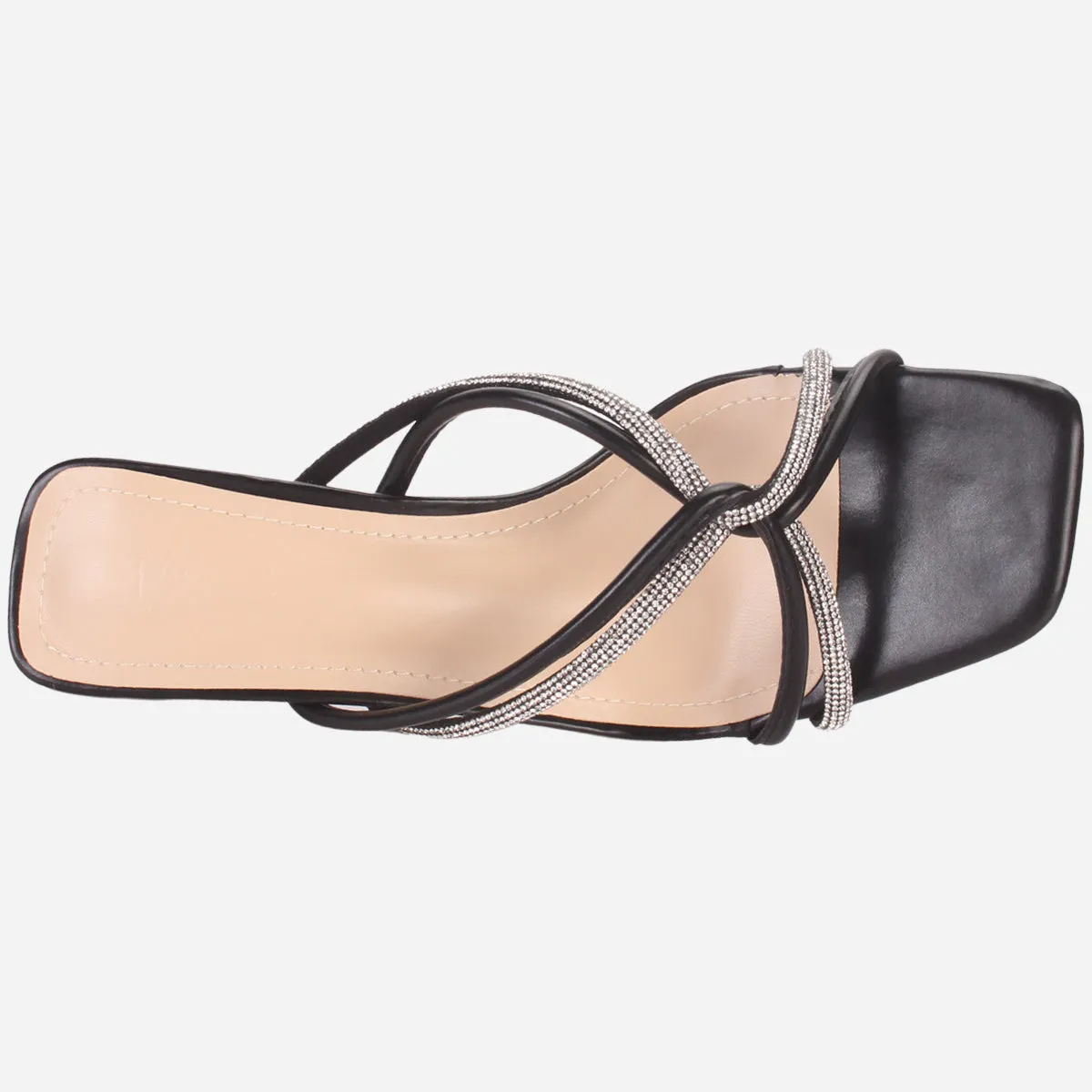 Women's "KESHA" Shimmery Slide in Sandals