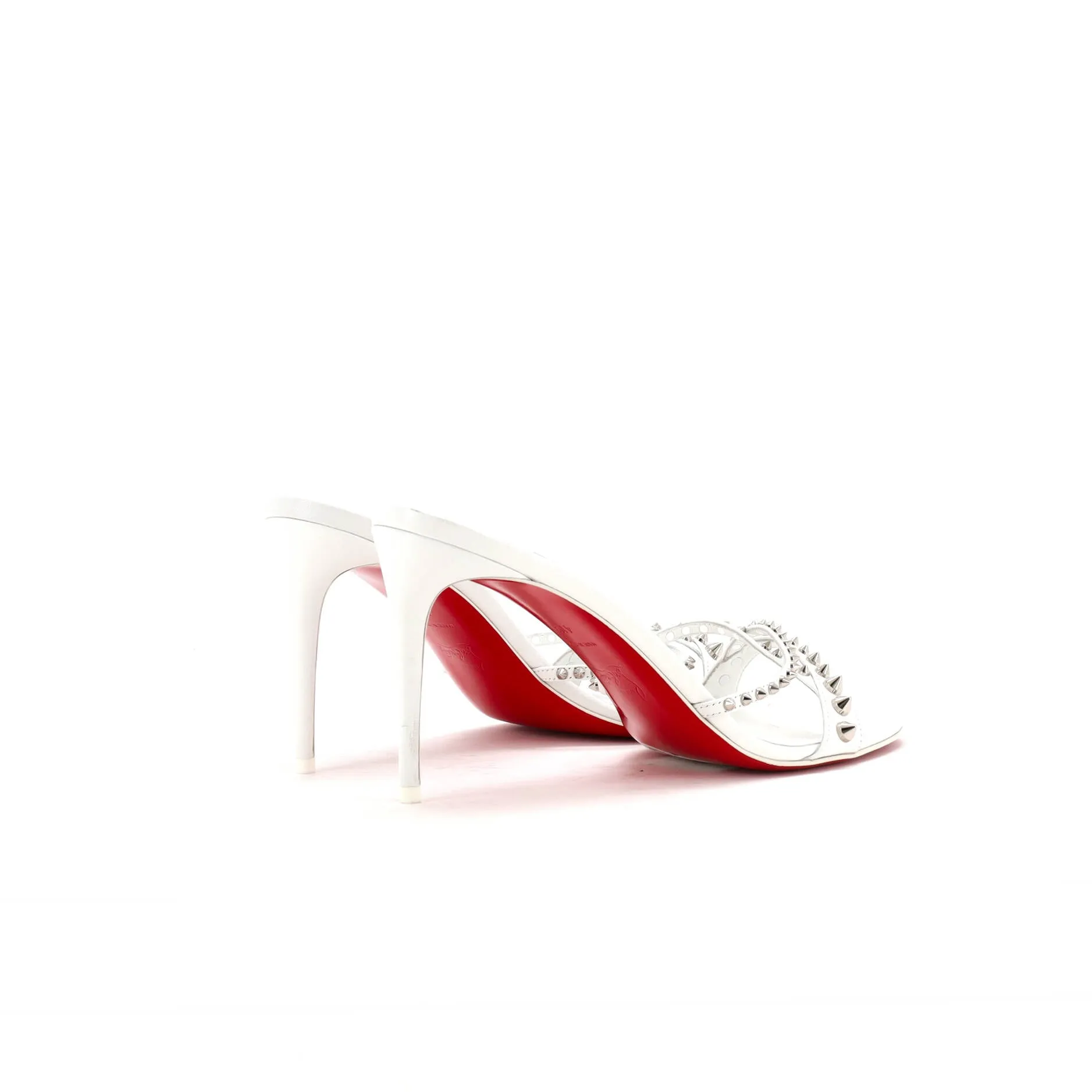 Women's Tatoosh Heeled Mule Sandals Leather 85