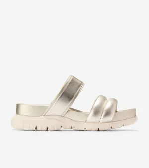 Women's ZERØGRAND Double Band Slide Sandal