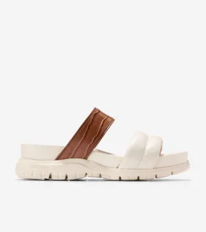 Women's ZERØGRAND Double Band Slide Sandals