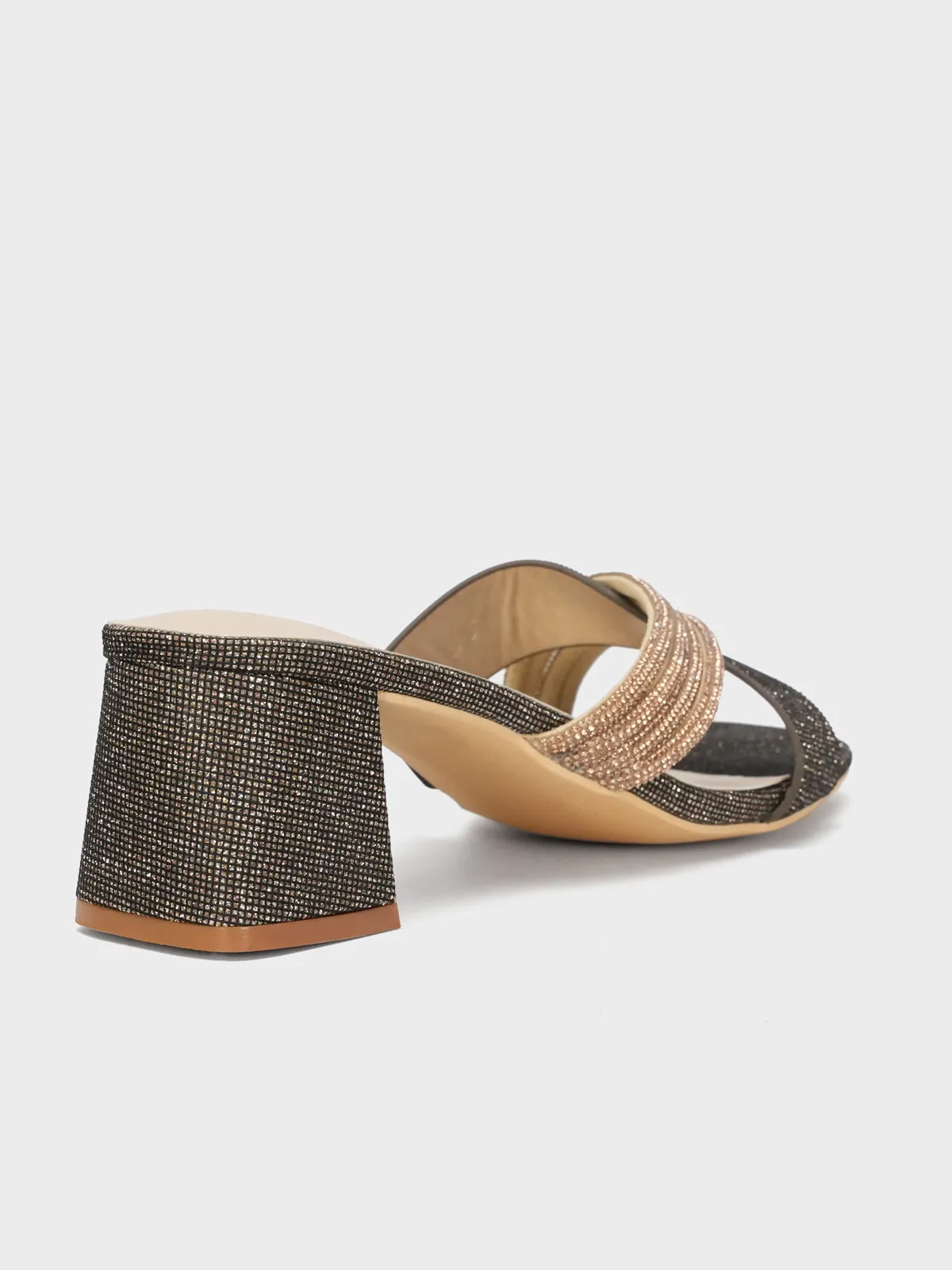 Women's"RAMILIAN" Embellished Open Toe Sandals