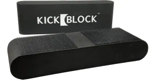 World’s Best Bass Drum Anchor System - Total Slide Prevention - Stops Bass Drum Creep & Slipping - Drum Set Accessory & Gift (Stage Black)