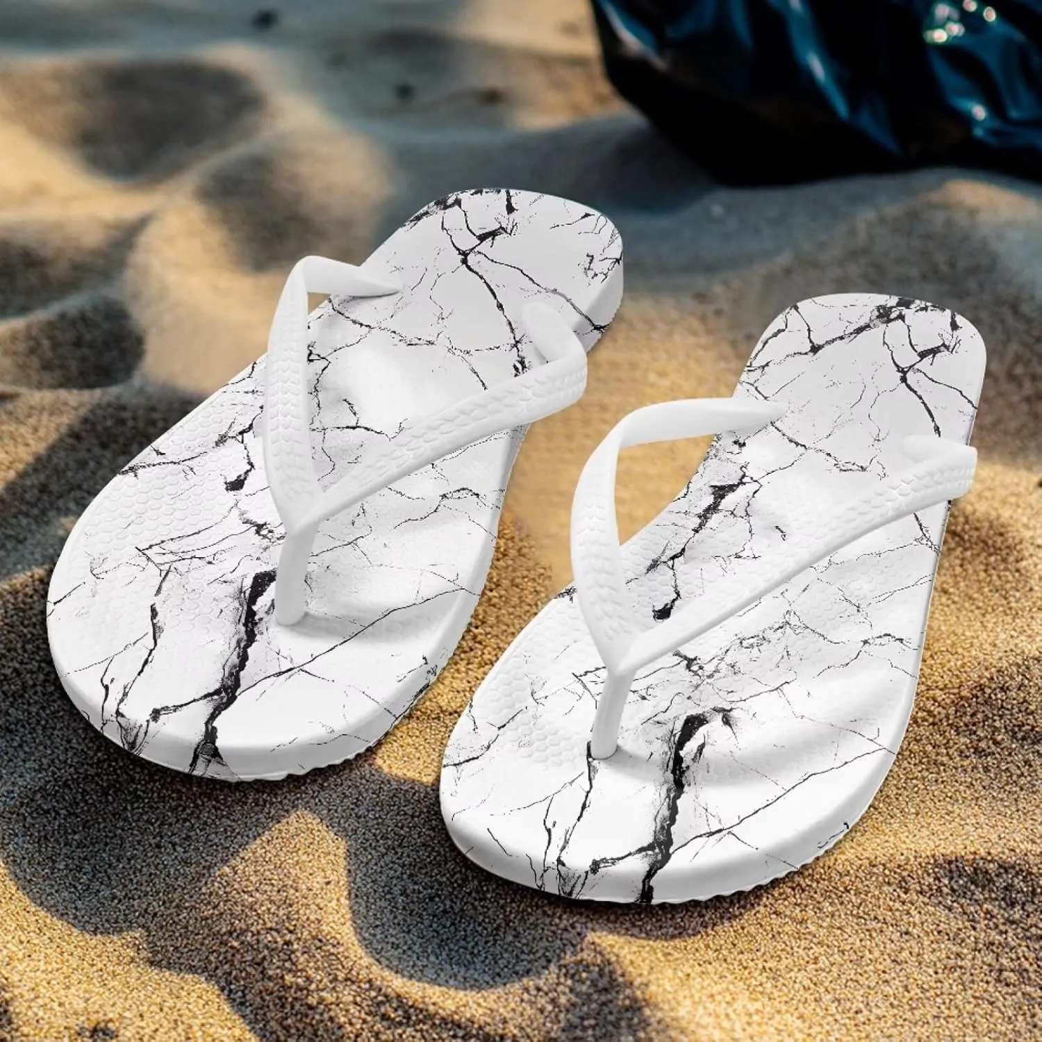 Yoga Mat Flip Flops for Women Sand Beach Thong Slide Sandal Athletic Gym Office Non Slip Shower Shoes