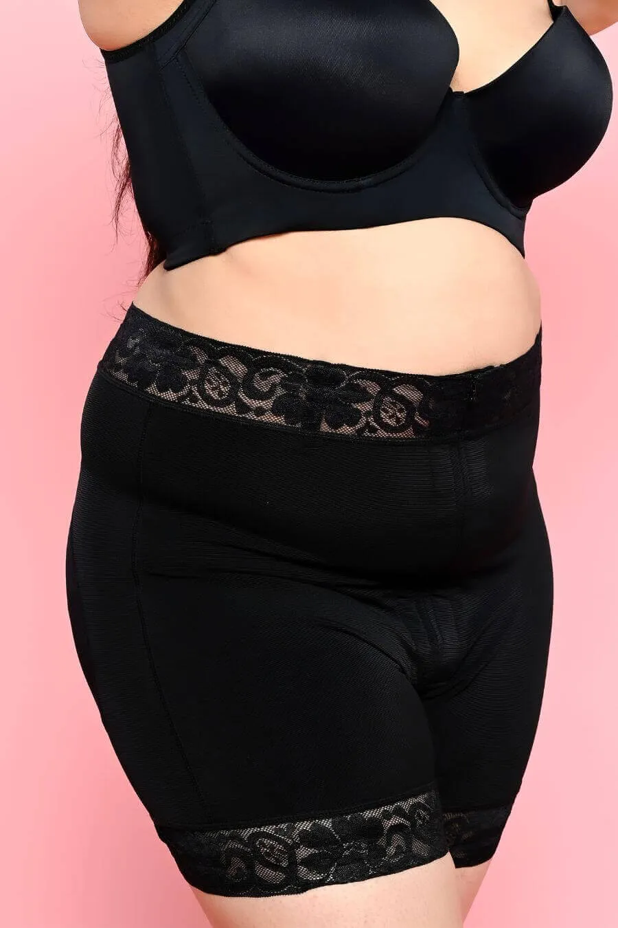 Zip Zap Shapewear: Black