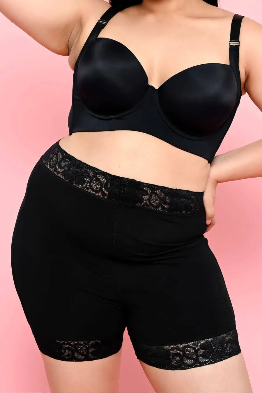 Zip Zap Shapewear: Black